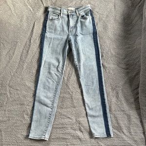 Levi’s high rise skinny jeans